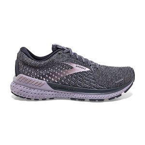 Tenis Para Correr En Carretera Brooks Adrenaline GTS 21 Mujer Grises Morados | Mexico-257986