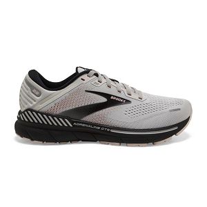 Tenis Para Correr En Carretera Brooks Adrenaline GTS 22 Mujer Grises Rosas Negros | Mexico-429730