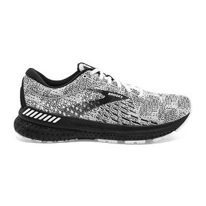 Tenis Para Correr En Carretera Brooks Adrenaline GTS 21 Mujer Blancos Grises Negros | Mexico-513964