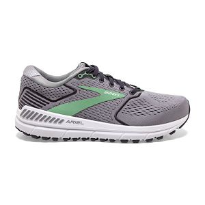 Tenis Para Correr En Carretera Brooks Ariel 20 Mujer Grises Negros Verdes | Mexico-739684