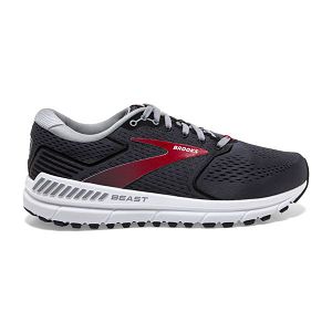 Tenis Para Correr En Carretera Brooks Beast 20 Hombre Negros Rojos Blancos | Mexico-123857