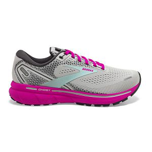 Tenis Para Correr En Carretera Brooks Ghost 14 Mujer Grises Rosas Azules | Mexico-367920