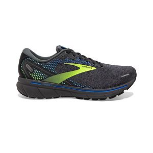 Tenis Para Correr En Carretera Brooks Ghost 14 Hombre Grises Amarillos Azules | Mexico-391570