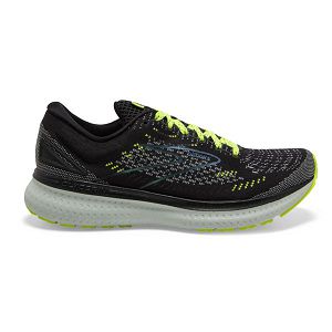 Tenis Para Correr En Carretera Brooks Glycerin 19 Mujer Negros Amarillos Grises | Mexico-641083