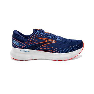 Tenis Para Correr En Carretera Brooks Glycerin 20 Hombre Azules Naranjas Blancos | Mexico-860439