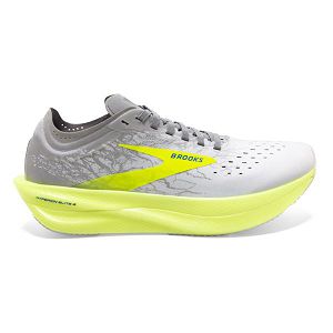 Tenis Para Correr En Carretera Brooks Hyperion Elite 2 Mujer Blancos Plateados Amarillos | Mexico-921086