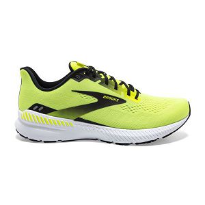 Tenis Para Correr En Carretera Brooks Launch GTS 8 Hombre Amarillos Negros Blancos | Mexico-406591