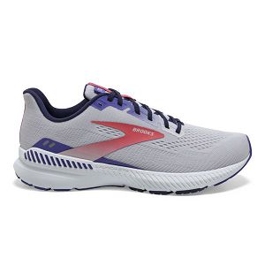 Tenis Para Correr En Carretera Brooks Launch GTS 8 Mujer Grises Morados Coral | Mexico-756894