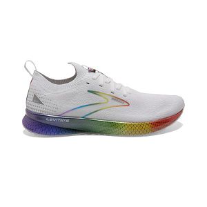 Tenis Para Correr En Carretera Brooks Levitate StealthFit 5 Mujer Blancos Multicolor | Mexico-273084