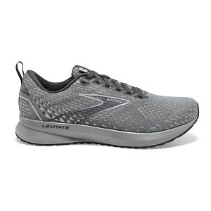 Tenis Para Correr En Carretera Brooks Levitate 5 Mujer Grises Negros | Mexico-35417