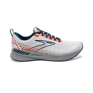 Tenis Para Correr En Carretera Brooks Levitate GTS 5 Hombre Blancos Azules Naranjas | Mexico-391406