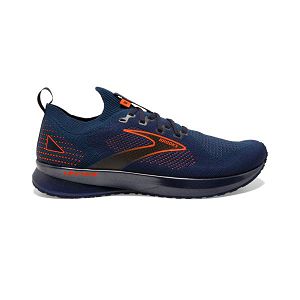 Tenis Para Correr En Carretera Brooks Levitate StealthFit 5 Hombre Azul Marino Naranjas | Mexico-687130