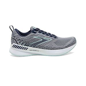 Tenis Para Correr En Carretera Brooks Levitate GTS 5 Mujer Grises Azul Marino Blancos | Mexico-965207