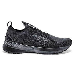 Tenis Para Correr En Carretera Brooks Levitate StealthFit GTS 5 Hombre Negros Grises | Mexico-971624