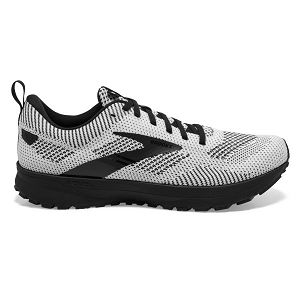 Tenis Para Correr En Carretera Brooks Revel 5 Hombre Blancos Negros | Mexico-612034