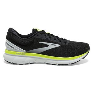 Tenis Para Correr En Carretera Brooks Trace Hombre Negros Grises Amarillos | Mexico-769152