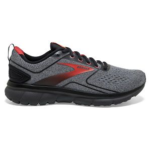 Tenis Para Correr En Carretera Brooks Transmit 3 Hombre Grises Negros Rojos | Mexico-851293