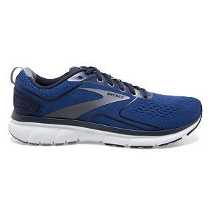 Tenis Para Correr En Carretera Brooks Transmit 3 Hombre Azul Marino Grises Blancos | Mexico-962035