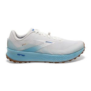 Tenis Para Trail Running Brooks Catamount Mujer Blancos Azules Marrom | Mexico-609521