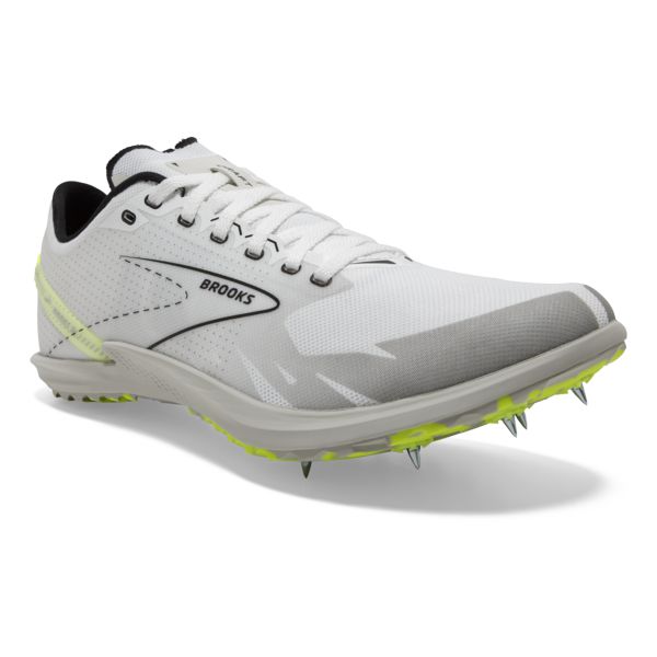 Tenis Carreras Brooks Draft XC Hombre Blancos Negros Amarillos | Mexico-643879