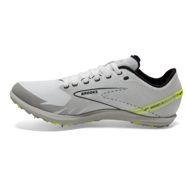 Tenis Carreras Brooks Draft XC Hombre Blancos Negros Amarillos | Mexico-643879