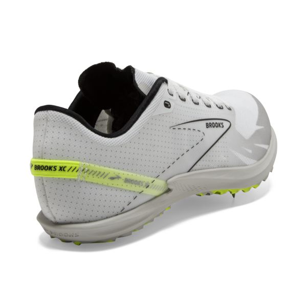 Tenis Carreras Brooks Draft XC Hombre Blancos Negros Amarillos | Mexico-643879