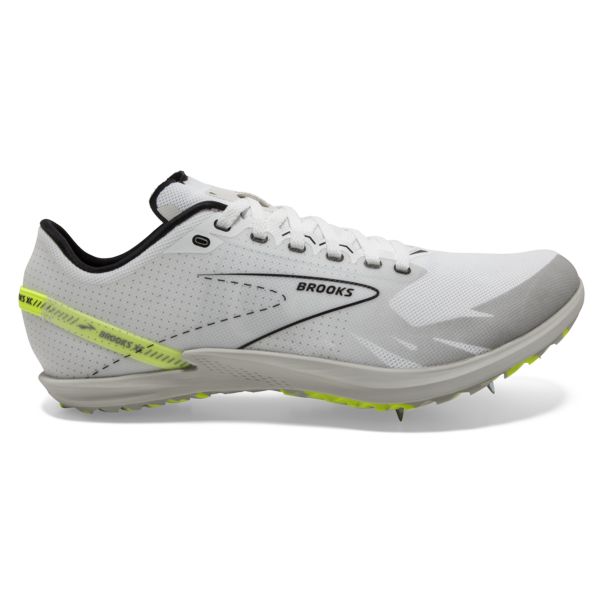 Tenis Carreras Brooks Draft XC Hombre Blancos Negros Amarillos | Mexico-643879