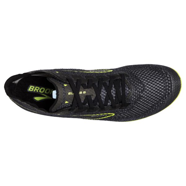 Tenis Carreras Brooks ELMN8 6 Mujer Negros Amarillos | Mexico-87465