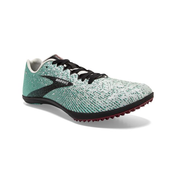 Tenis Carreras Brooks Mach 19 Spikeless Mujer Grises Negros Verdes | Mexico-406825