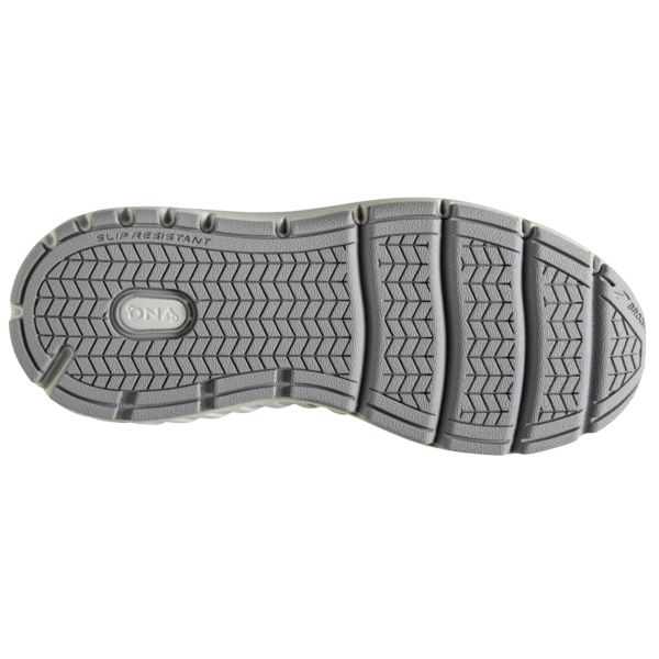 Tenis Para Caminar Brooks Addiction Walker Gamuza Mujer Grises Blancos | Mexico-938657