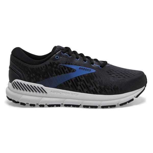 Tenis Para Correr En Carretera Brooks Addiction GTS 15 Hombre Negros Azules Blancos | Mexico-214078