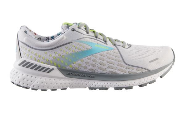 Tenis Para Correr En Carretera Brooks Adrenaline GTS 21 Mujer Verdes Azules Amarillos | Mexico-271304