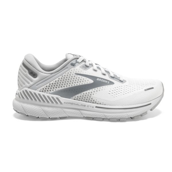 Tenis Para Correr En Carretera Brooks Adrenaline GTS 22 Mujer Blancos Grises | Mexico-654803