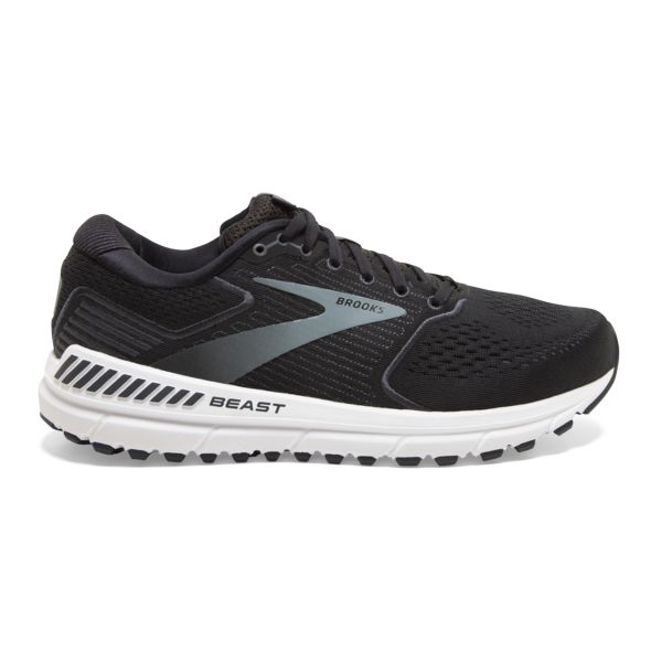 Tenis Para Correr En Carretera Brooks Beast 20 Hombre Negros Grises Blancos | Mexico-820314