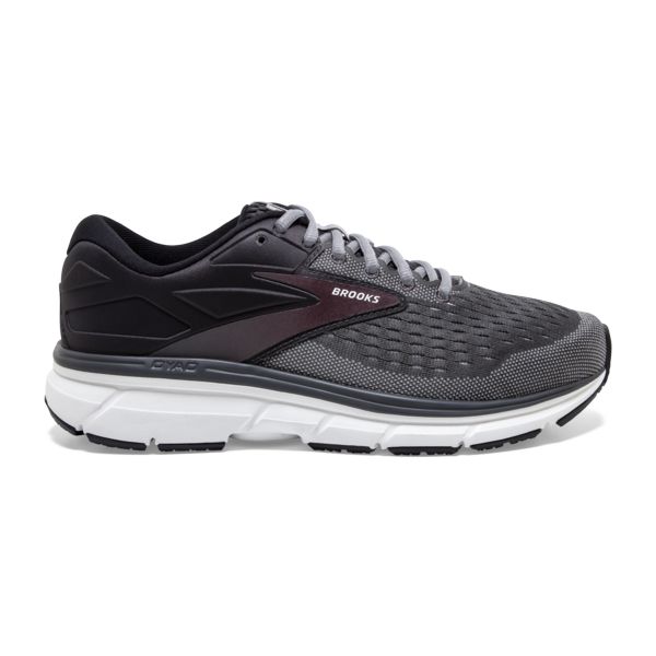 Tenis Para Correr En Carretera Brooks Dyad 11 Hombre Negros Grises Blancos | Mexico-374582