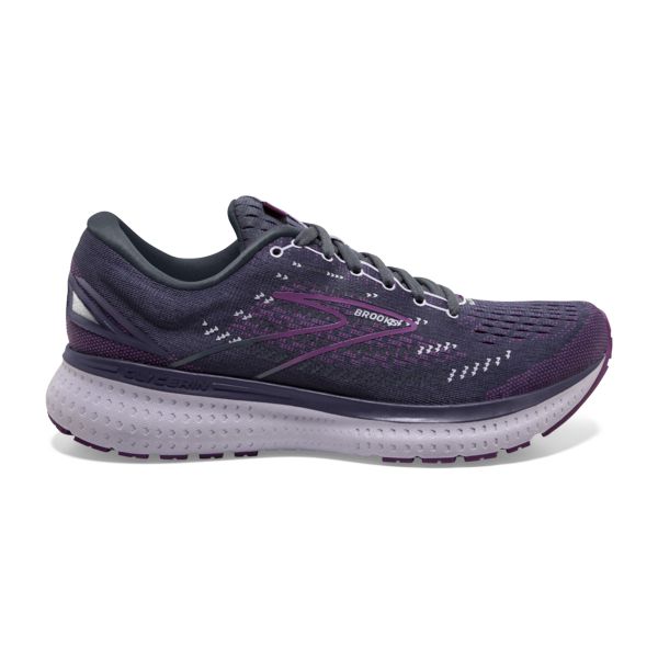 Tenis Para Correr En Carretera Brooks Glycerin 19 Mujer Morados Negros Blancos | Mexico-136572