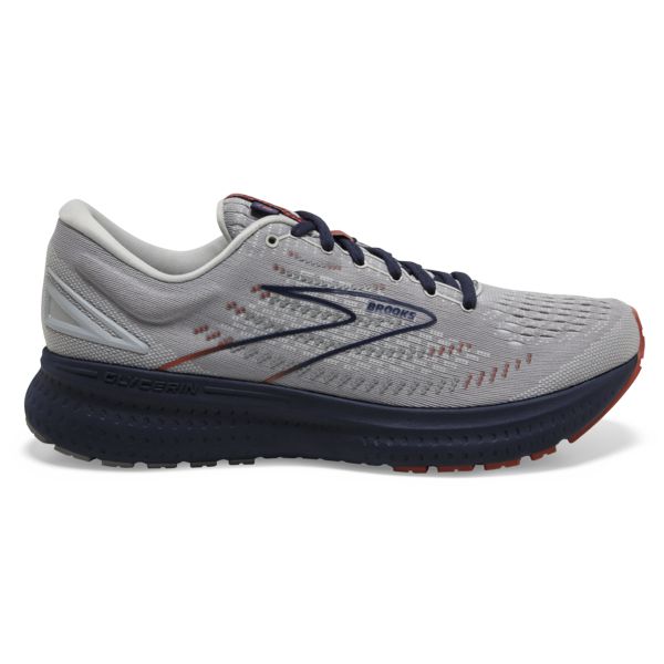 Tenis Para Correr En Carretera Brooks Glycerin 19 Hombre Grises Azul Marino Marrom | Mexico-738219