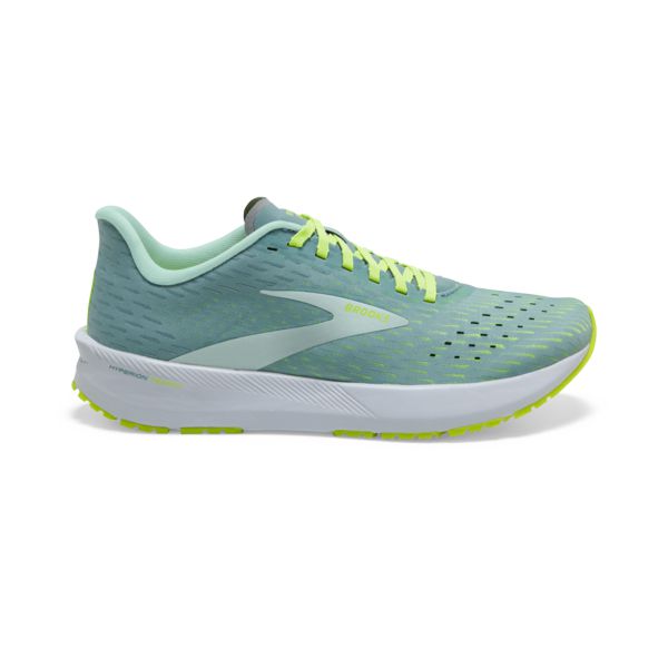 Tenis Para Correr En Carretera Brooks Hyperion Tempo Mujer Verdes Amarillos Blancos | Mexico-763801