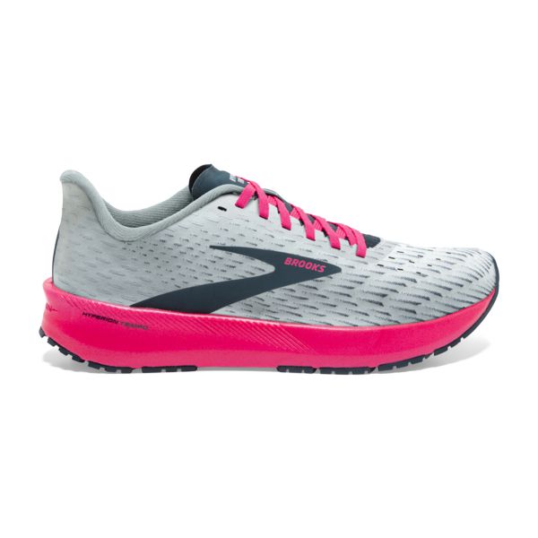 Tenis Para Correr En Carretera Brooks Hyperion Tempo Mujer Grises Azul Marino Rosas | Mexico-835792