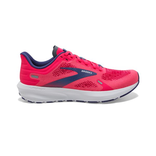 Tenis Para Correr En Carretera Brooks Launch 9 Mujer Rosas Azules Blancos | Mexico-829134