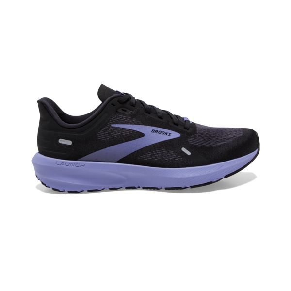 Tenis Para Correr En Carretera Brooks Launch 9 Mujer Negros Morados | Mexico-907456