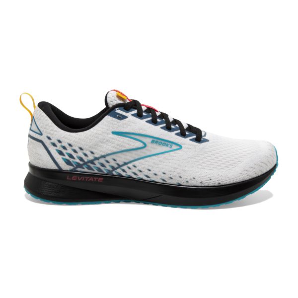 Tenis Para Correr En Carretera Brooks Levitate 5 Hombre Blancos Azules Negros | Mexico-217384