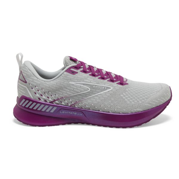 Tenis Para Correr En Carretera Brooks Levitate GTS 5 Mujer Grises Morados | Mexico-82375