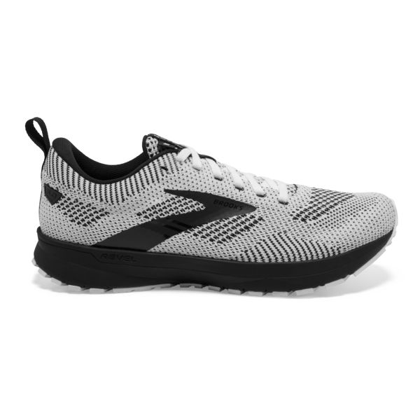 Tenis Para Correr En Carretera Brooks Revel 5 Mujer Blancos Negros | Mexico-283509