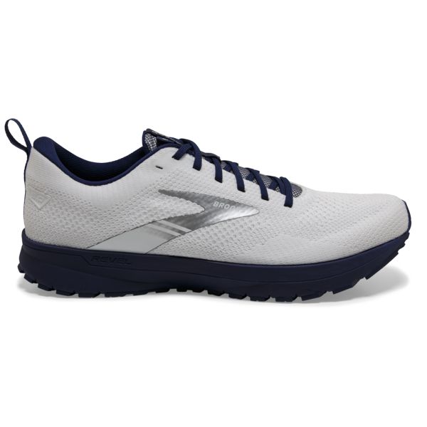 Tenis Para Correr En Carretera Brooks Revel 5 Hombre Blancos Azules | Mexico-649135