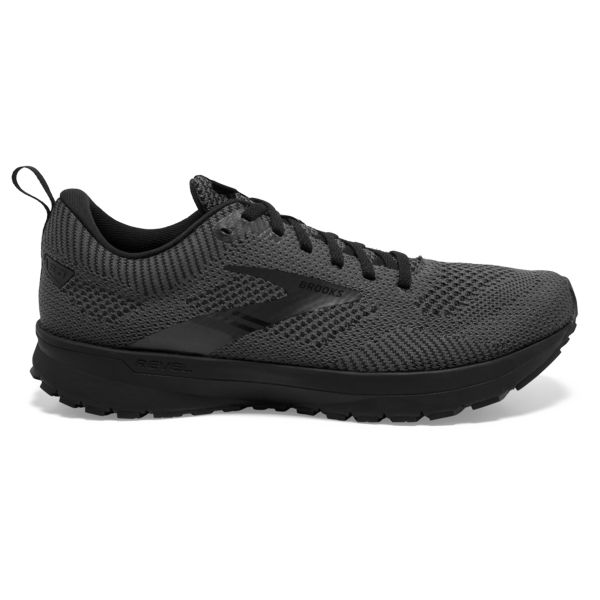 Tenis Para Correr En Carretera Brooks Revel 5 Hombre Grises Negros | Mexico-91654