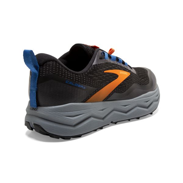 Tenis Para Trail Running Brooks Caldera 5 Hombre Negros Amarillos Azules | Mexico-389706