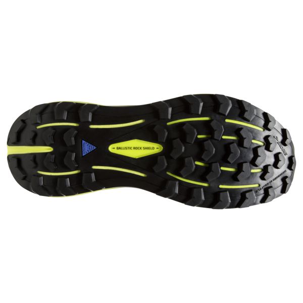 Tenis Para Trail Running Brooks Cascadia 16 Hombre Negros Amarillos | Mexico-137268