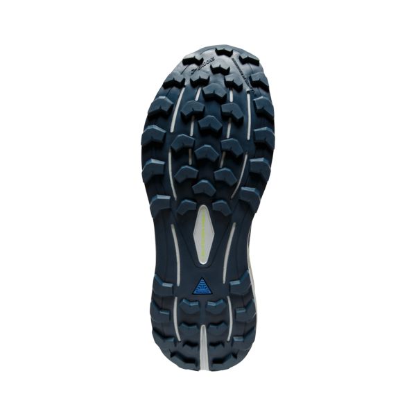 Tenis Para Trail Running Brooks Cascadia 16 Hombre Azul Marino Amarillos Grises | Mexico-38612