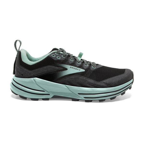 Tenis Para Trail Running Brooks Cascadia 16 Mujer Negros Verdes | Mexico-528370